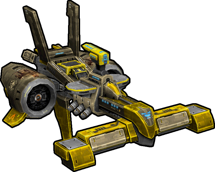 Gilded Jackal - Cannon (730x585), Png Download
