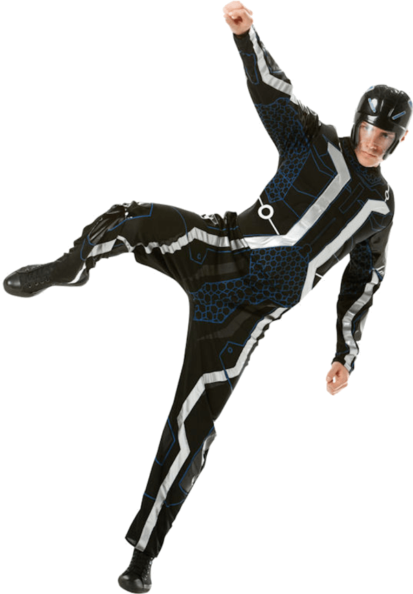 Tron Kostüm (600x951), Png Download