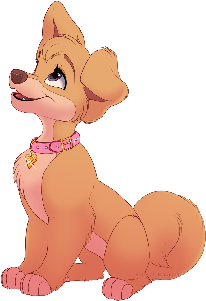 Angel Images Angel Fanart❣ Hd Wallpaper And Background - Lady And The Tramp 2 Angel Scamp (1016x1117), Png Download