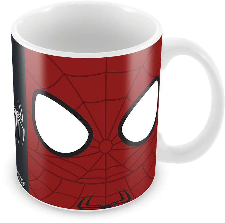 Caneca Homem Aranha / Spider Man - Homem Aranha Caneca (1000x825), Png Download