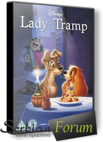 Lady And The Tramp 1955 Sf - Lady Tramp (640x480), Png Download
