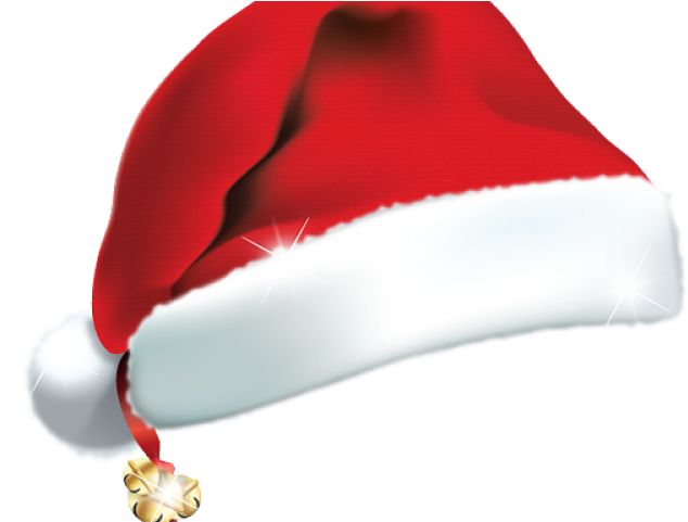 Santa Hat Clipart Transparent Background - Picsart Christmas Cap Png (640x480), Png Download