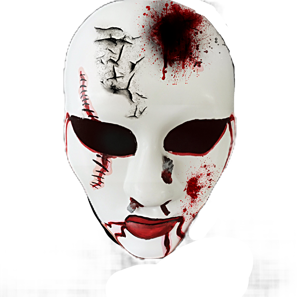 Halloween Sticker - Goaltender Mask (1024x1024), Png Download