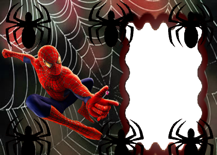 Moldura Do Homem - Spider-man 2 (880x630), Png Download