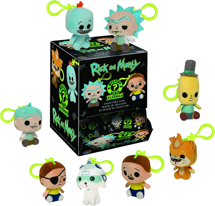 Fnaf Mystery Mini Plushies (869x834), Png Download