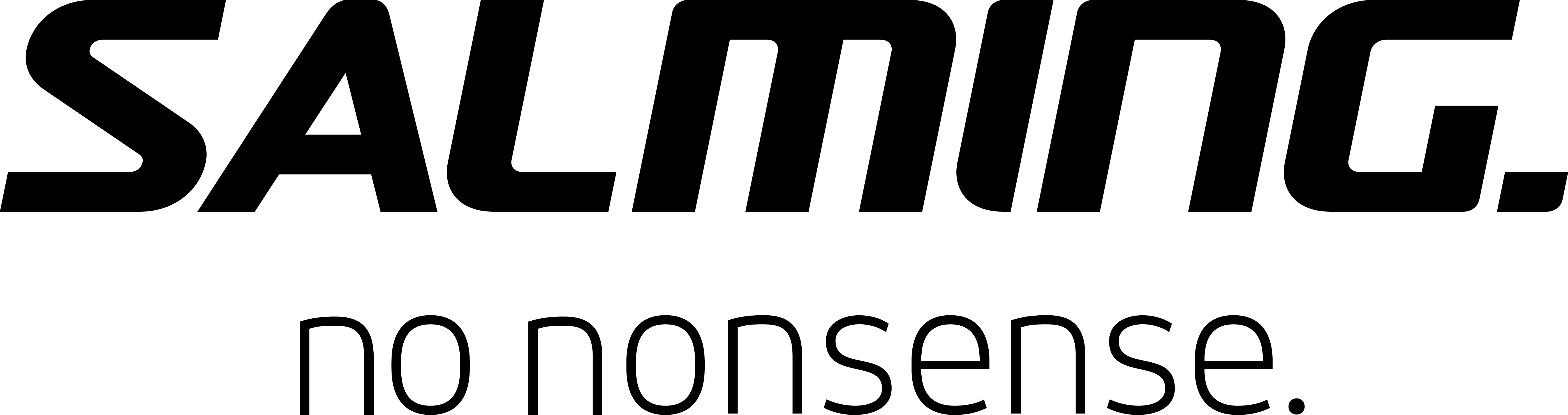 Sal Logo Payoff Blk Nobox - Salming Logo Vector (5594x1482), Png Download