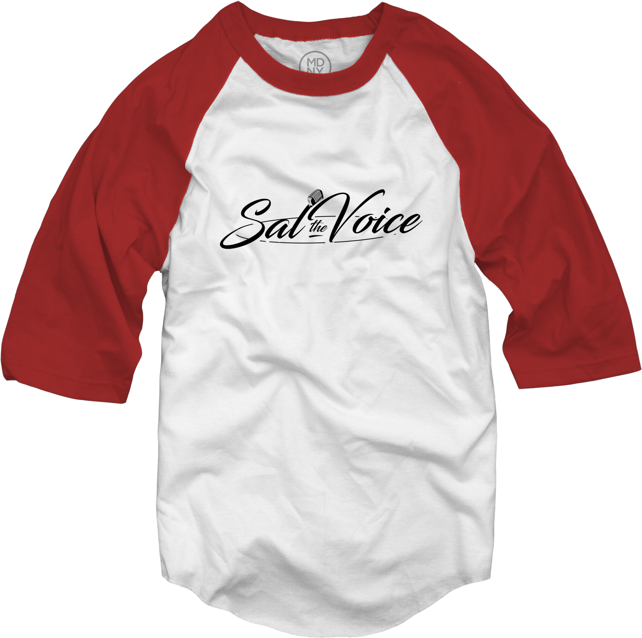 Sal The Voice Baseball T-shirt $35 - Iheartradio Merch (2156x2157), Png Download