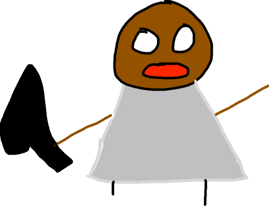 Granny - Drawing Copy (860x657), Png Download