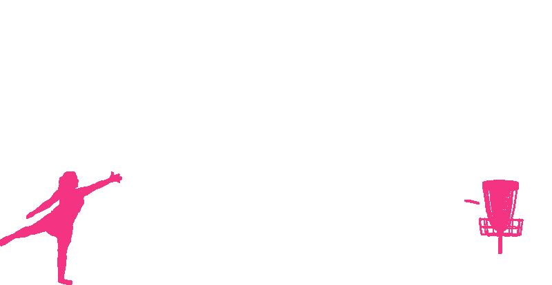 Disc Golf 4 Women - Calligraphy (800x414), Png Download
