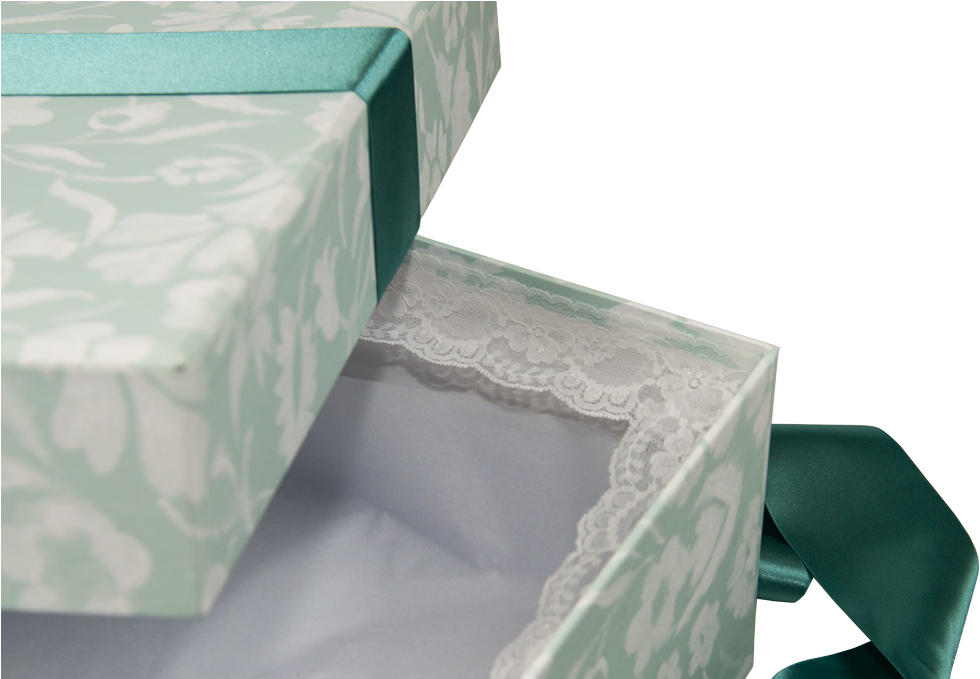 Detail Of Lace Trim Inside Wedding Dress Boxes - Coffee Table (1024x678), Png Download