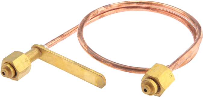 Pigtails - Brass (800x800), Png Download