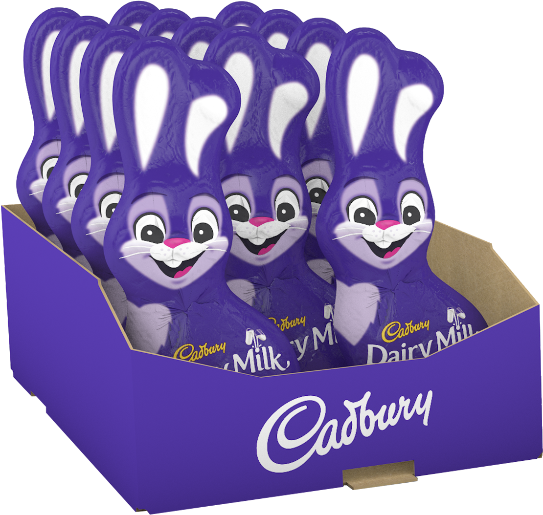 Hollow Easter Bunny 50g - Cartoon (1200x1200), Png Download
