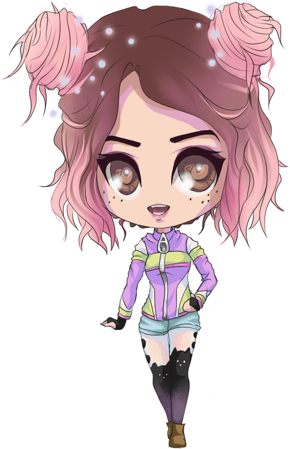 Our Mascot, Neko - Cartoon (627x908), Png Download