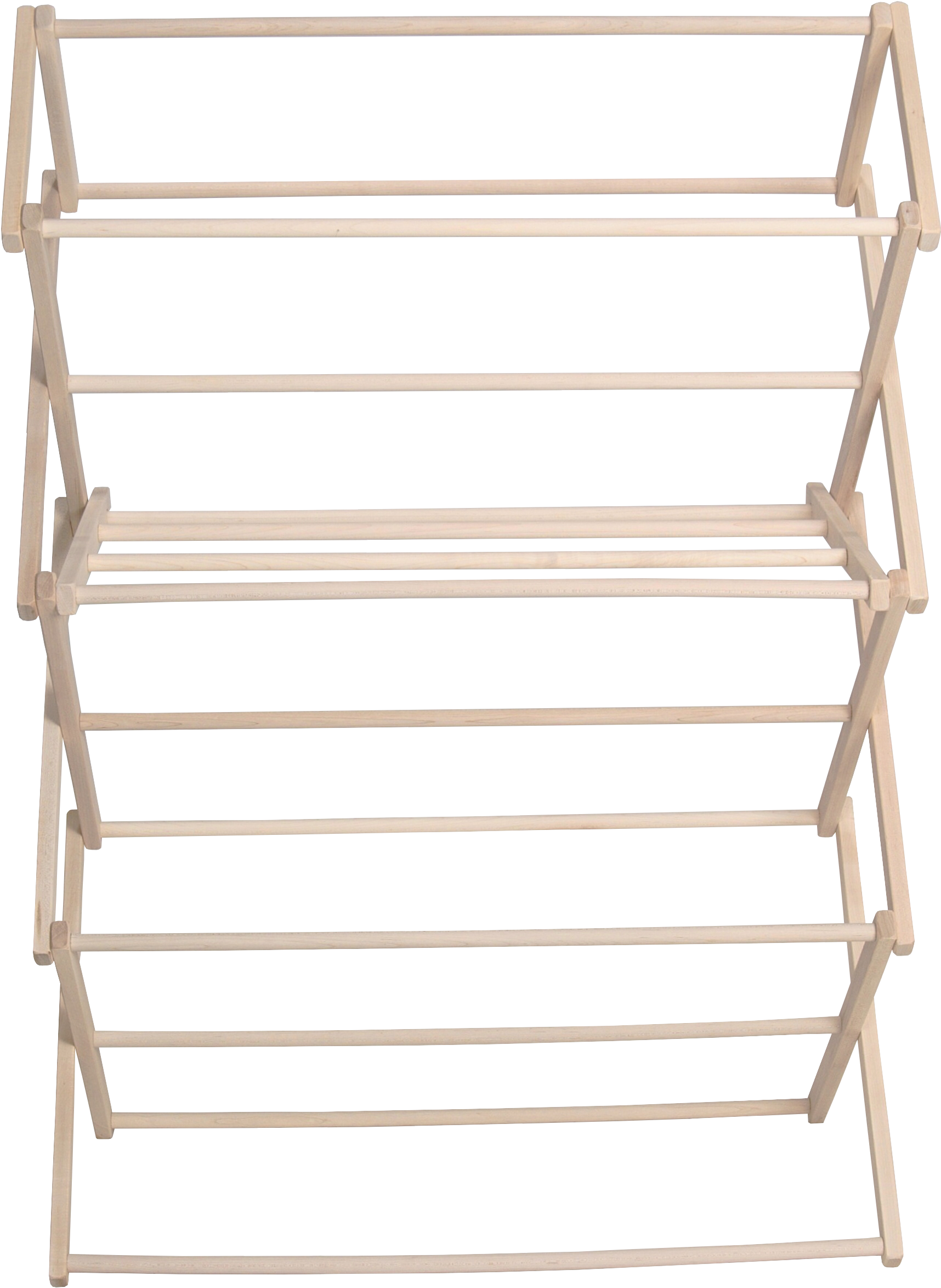 Pennsylvania Woodworks Large Wooden Clothes Drying - Shelf (2354x2964), Png Download