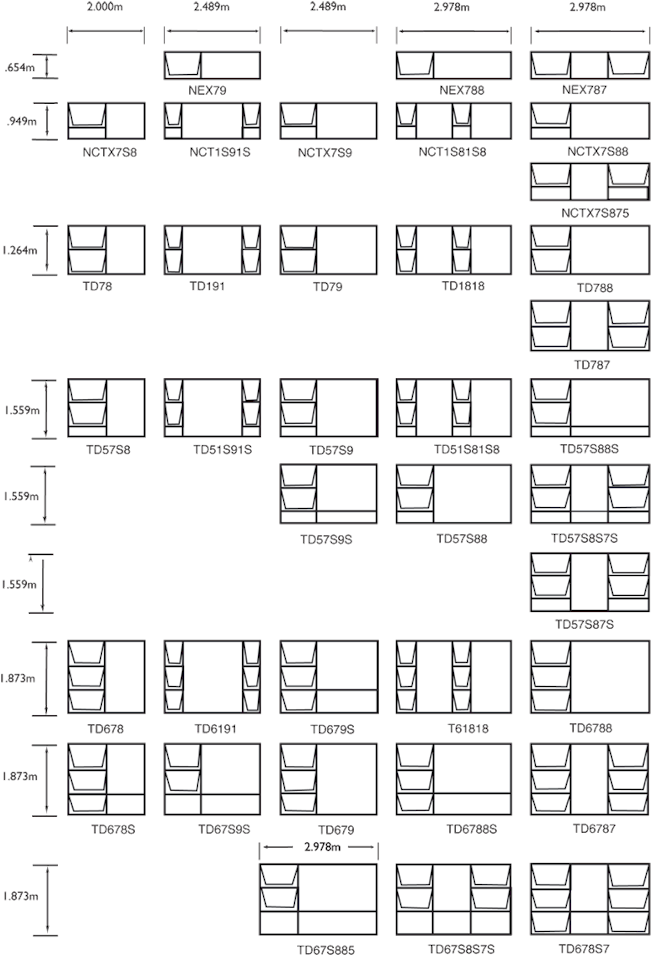 Td Awning Type Residential Window Frames - Td Window Frames Sizes (670x970), Png Download