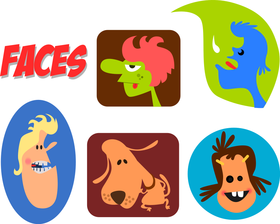 How To Set Use Faces Icon Png (900x722), Png Download