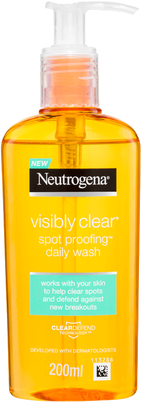 Visibly Clear Spot Proofing Daily Wash New - Neutrogena Visibly Clear Spot Proofing Daily Wash (826x826), Png Download