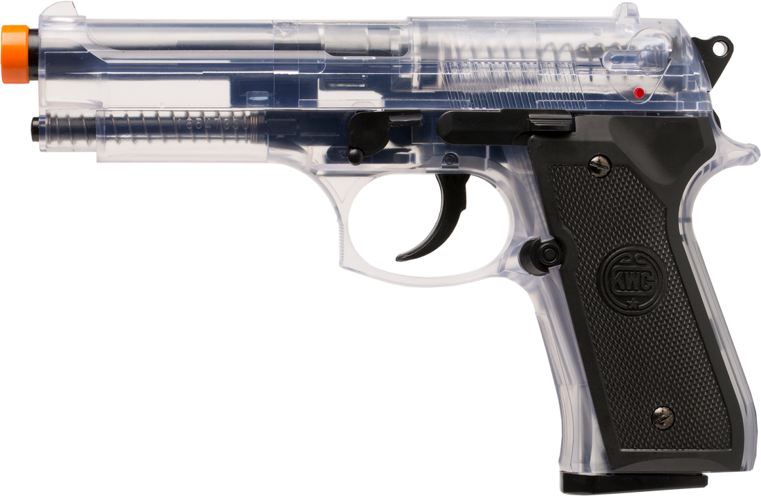 Kwc Beretta 92fs Air Pistol - Air Pistol Silver (1100x717), Png Download
