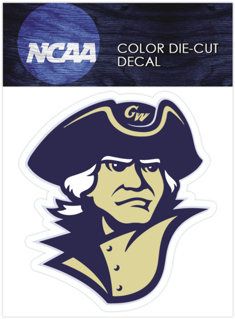 George Washington Secondary 2009-present Logo Ncaa - Gw Colonials (640x640), Png Download