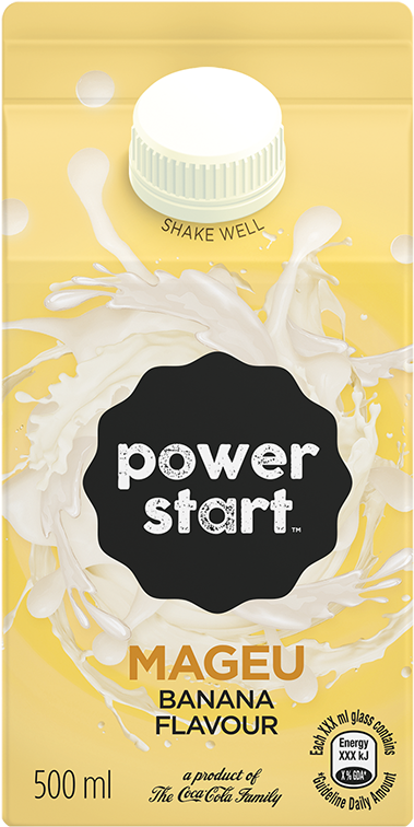 Mageu Banana - Poster (518x862), Png Download