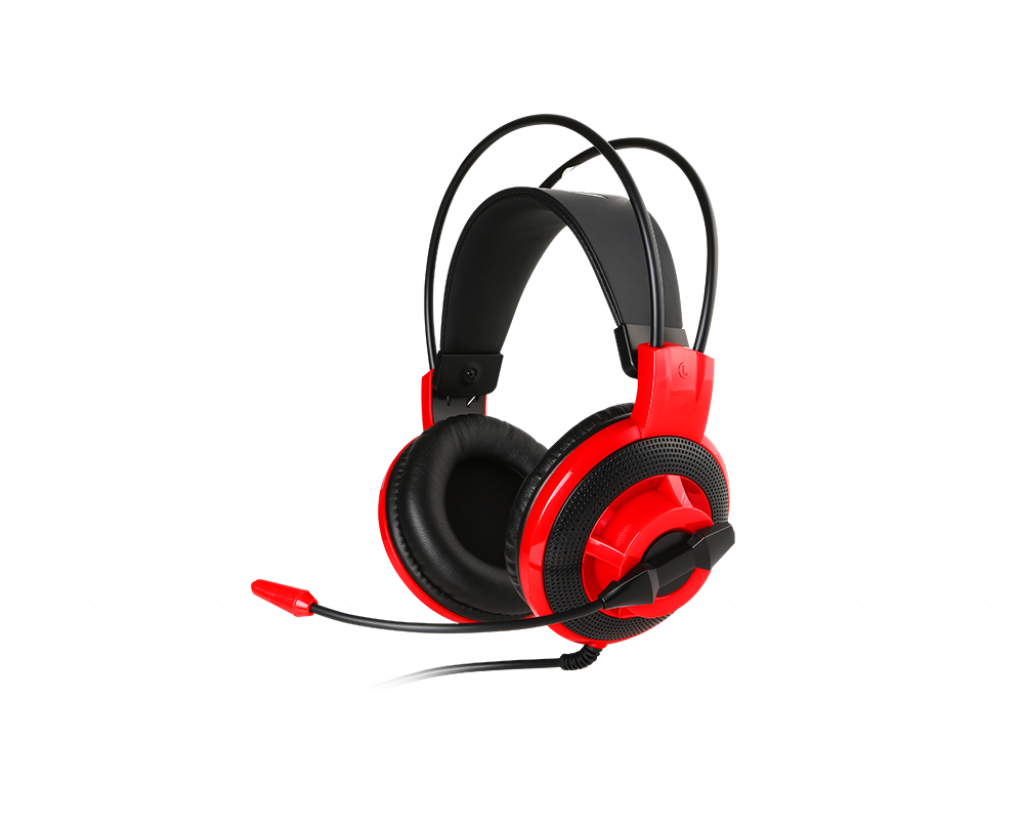 Headsets Gaming Gear Ds501 Gaming Headset - Msi Ds501 Gaming Headset (1024x820), Png Download