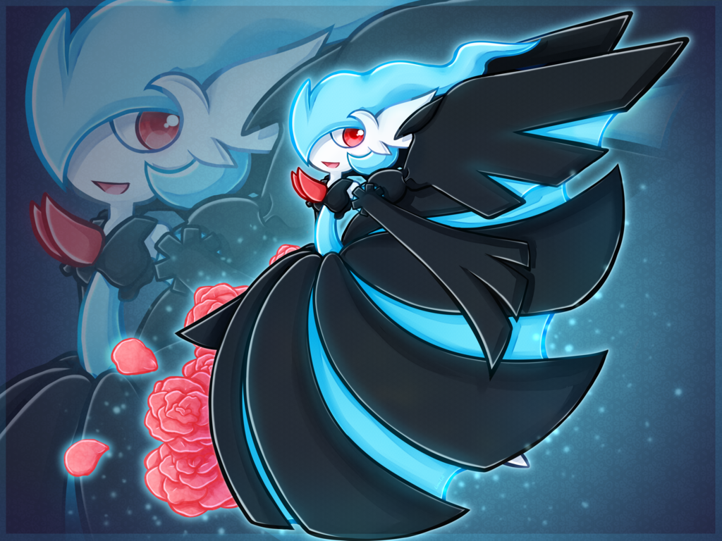 Zekrom And Gardevoir Fusion By Linachi0 - Illustration (1024x768), Png Download