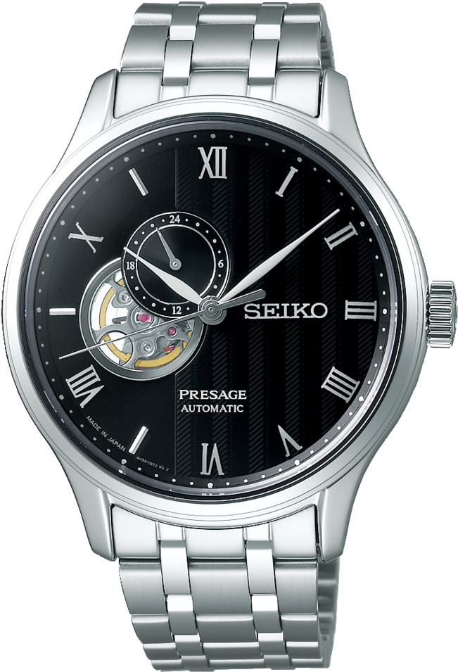 Seiko Presage Open Heart Automatic Silver Stainless - Seiko Automatic Watches Price (1024x1024), Png Download