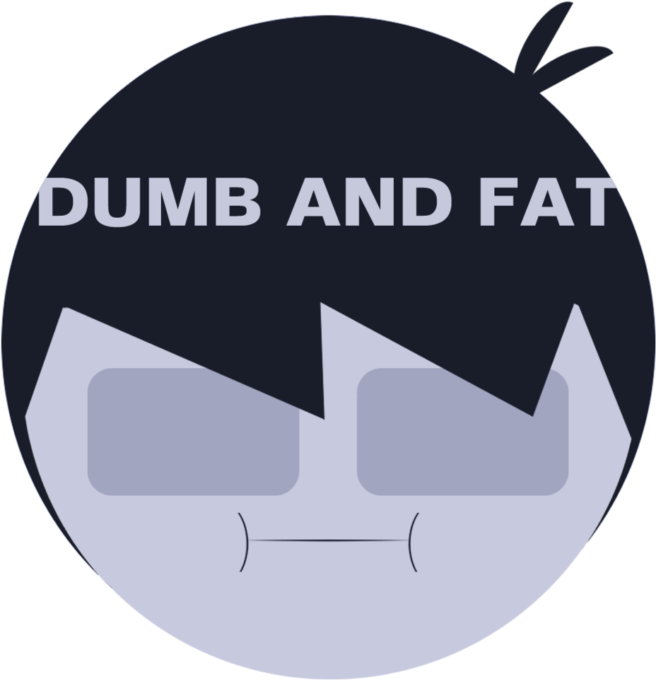 Dumb & Fat Games - Graphic Design (960x960), Png Download