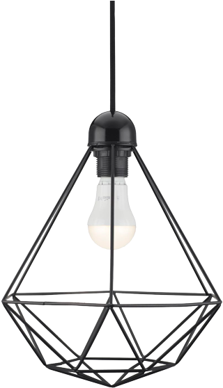 Nordlux Tees Geometric Cage Wire Pendant Light, Pendant - Wire Frame Pendant Light (640x640), Png Download
