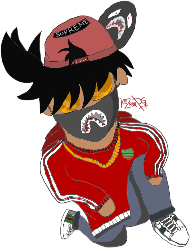 Casual Hypebeast - Illustration (726x880), Png Download
