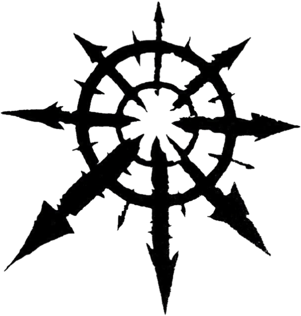 600px-chaos Star - Warhammer Chaos Star (600x631), Png Download
