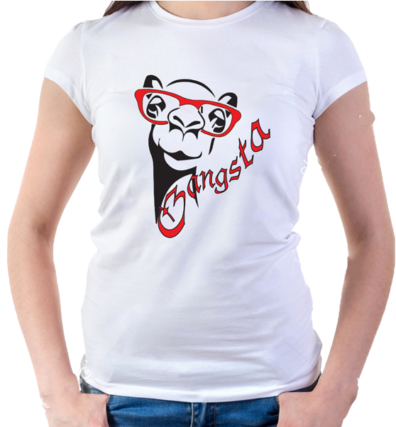 Gangsta T-shirt - T-shirt (600x601), Png Download