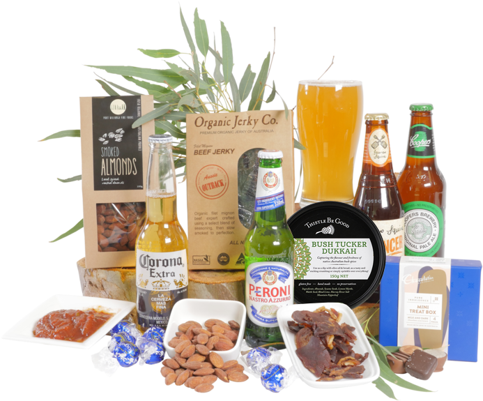 Wishing You Were Beer Hamper Gift (700x700), Png Download