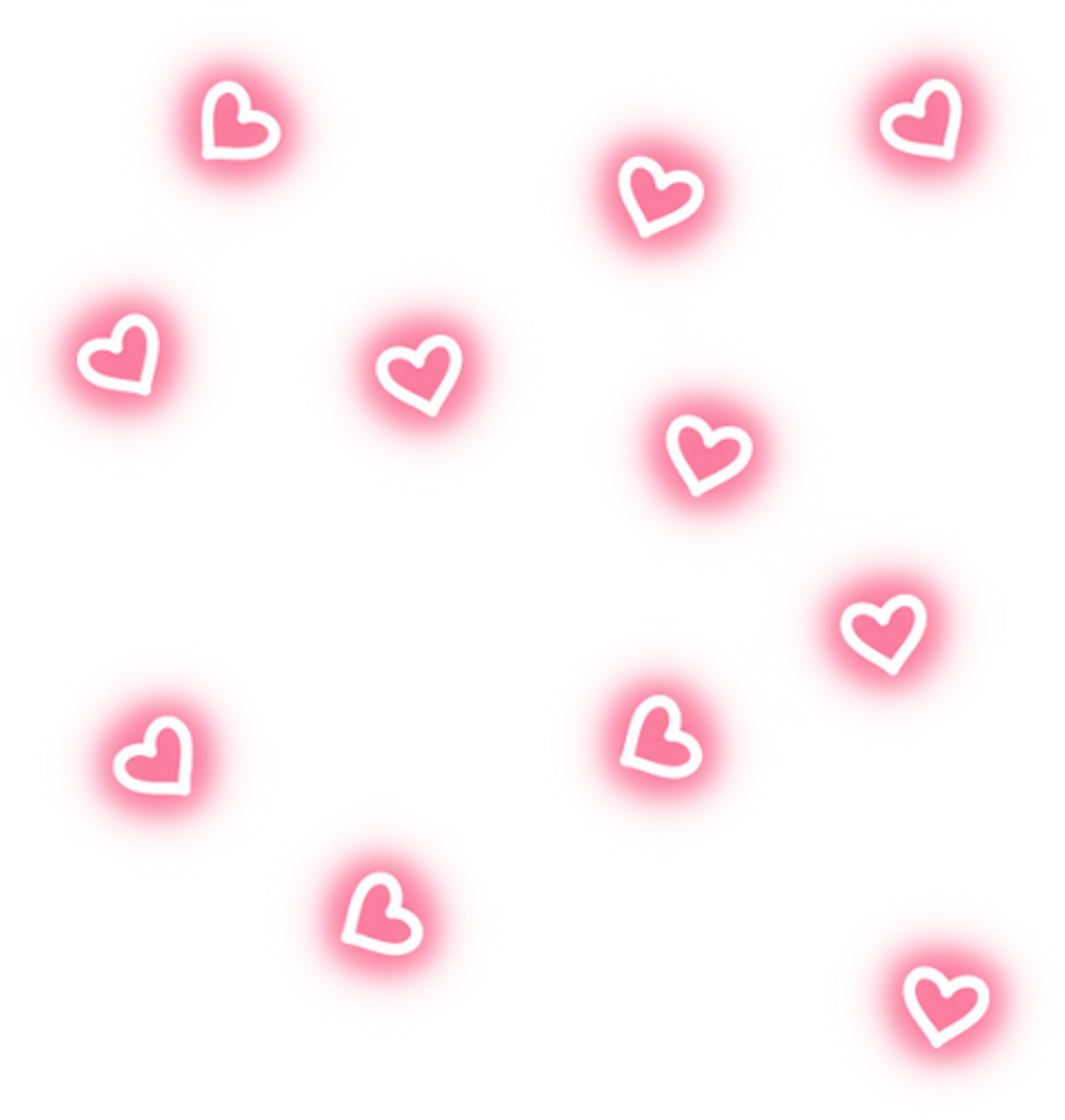 Hearts Heartbeat Heart Kawaii Gothic Goth Pink Tumblr (1024x1077), Png Download