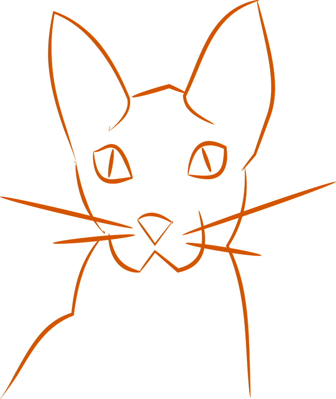 Pictures - Cat Yawns (1079x1280), Png Download