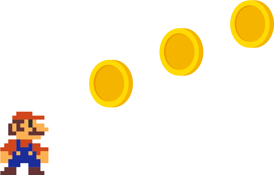 How Rich Is Mario - Icon (1000x639), Png Download