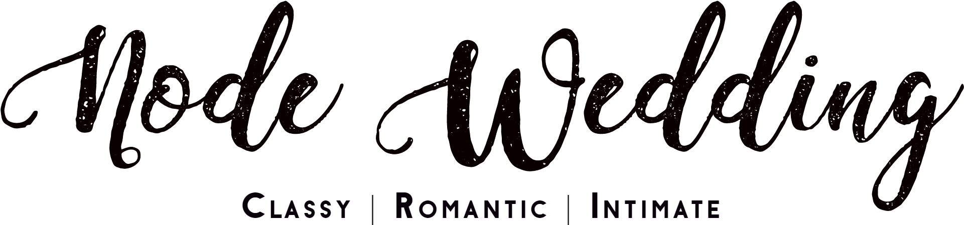 Logo Node Wedding, Logo Node Wedding Palembang, Logo - Calligraphy (2000x694), Png Download