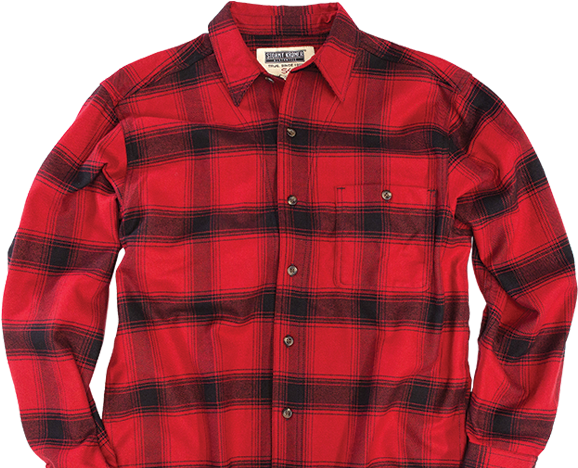 Though It's The Priciest Shirt Of The Bunch At $100, - Red Color Flannel (670x467), Png Download
