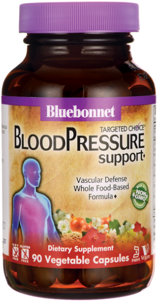 Bluebonnet Nutrition Targeted Choice Blood Pressure - Bluebonnet Blood Pressure Support (640x640), Png Download