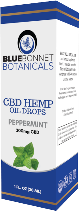 Cbd Hemp Oil Drops 300mg - Box (1000x1000), Png Download