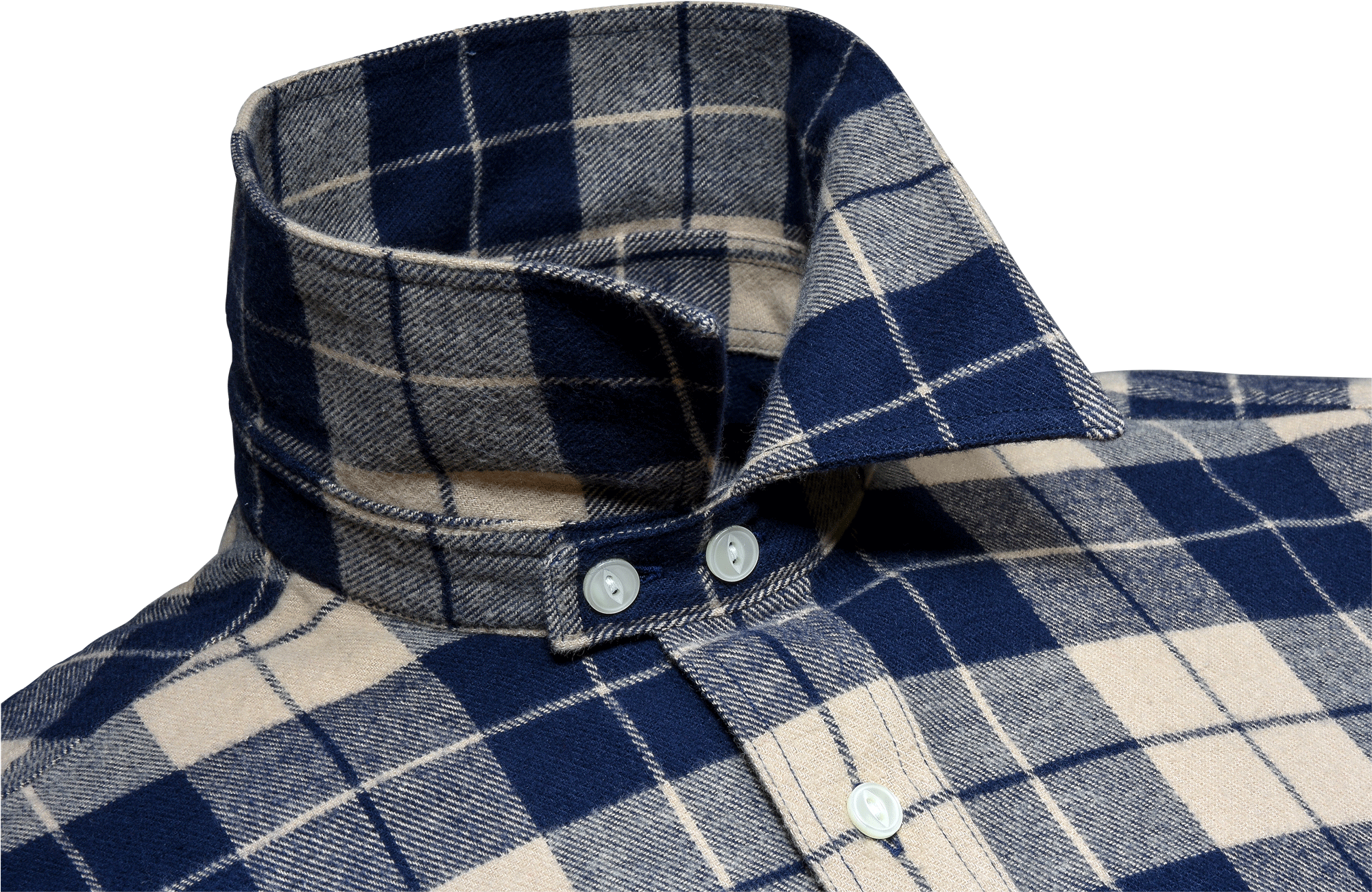 Pike Brother 1937 Roamer Shirt Blue Flannel - Plaid (2000x1333), Png Download