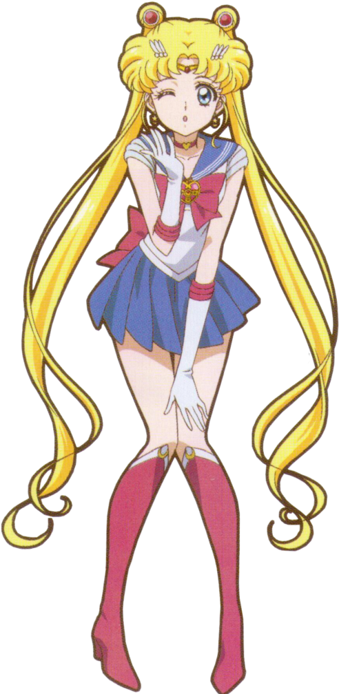 Sailormoon Sticker - Cartoon (1024x1024), Png Download