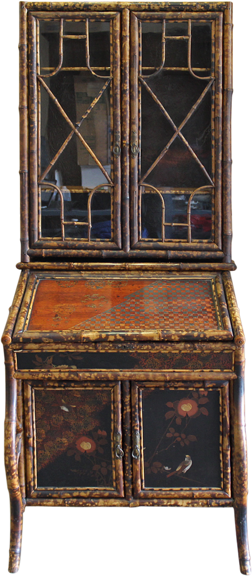 Transform Your Space With This Vintage Secretary Desk - Chair (800x1200), Png Download