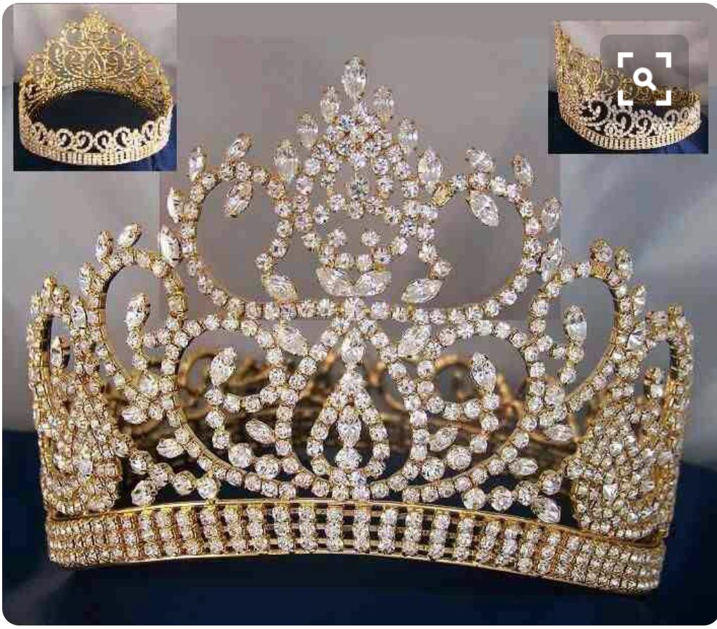 Gold Quinceanera Crowns (1080x1080), Png Download