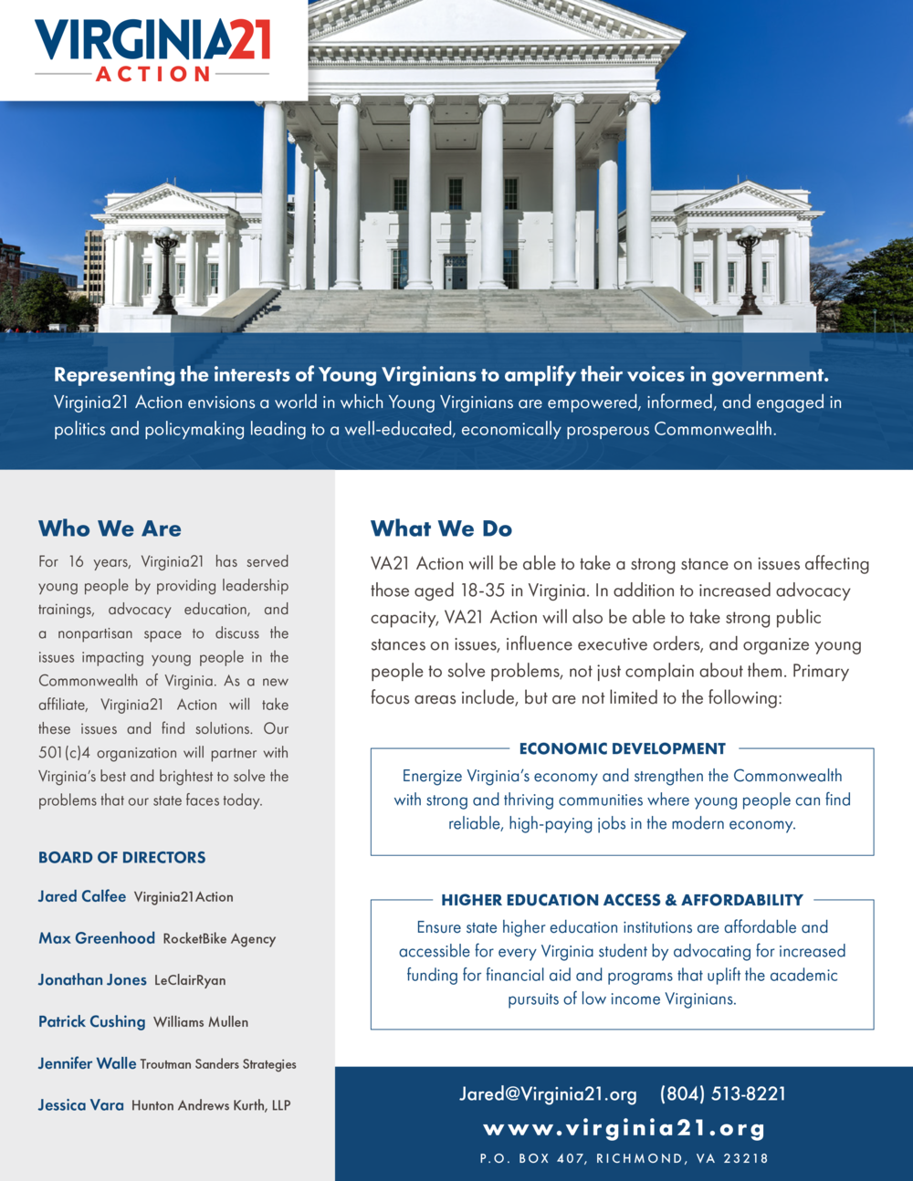 Virginia21actionflyer (1000x1294), Png Download