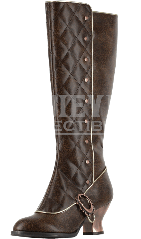 Steampunk Png Amp Steampunk Transparent Clipart Free - Knee-high Boot (850x850), Png Download