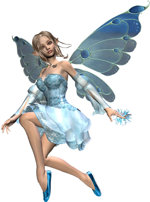 ♥♥♥ Ángel - Fairy (515x700), Png Download