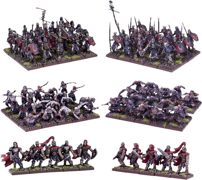 Kings Of War Undead Army Box (709x709), Png Download