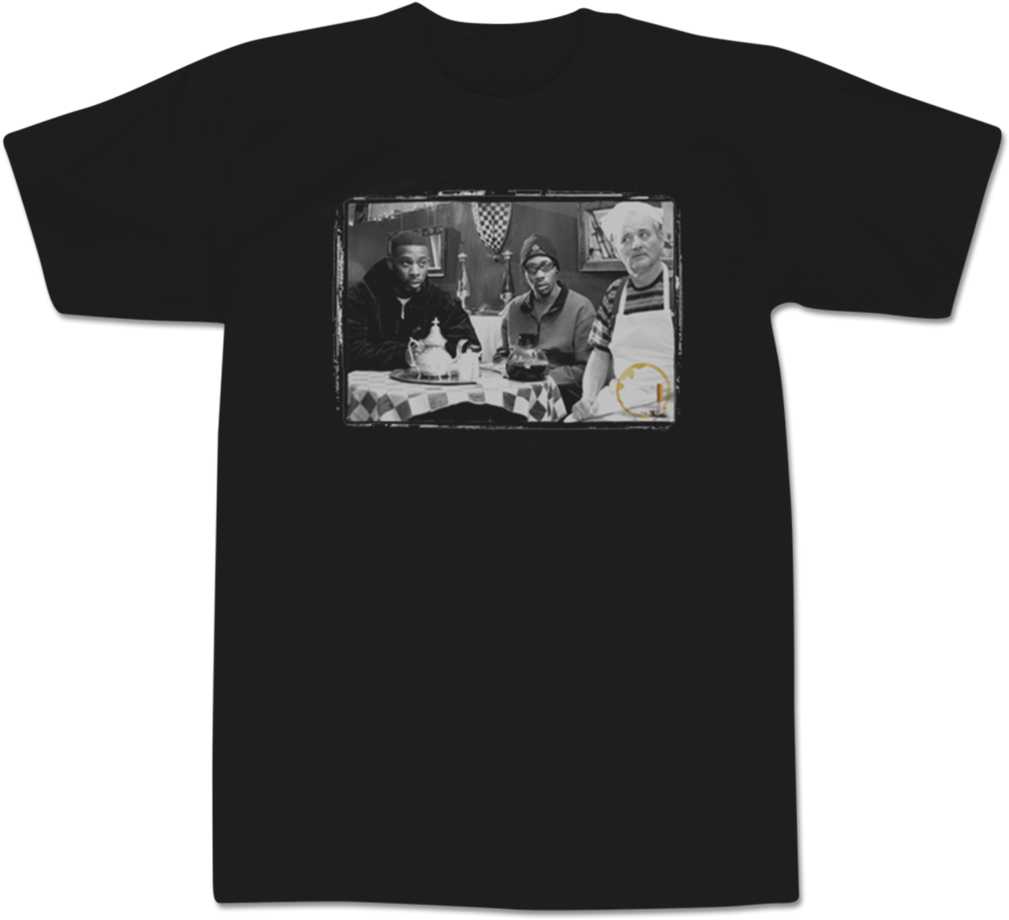 'coffee & Cigarettes' T-shirt Hutchla - Monochrome (1024x1024), Png Download