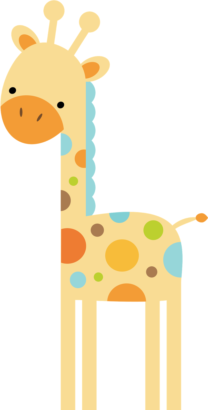 Giraffe Png Pixels Animal - 14 Mod Animal Clipart (1002x1600), Png Download